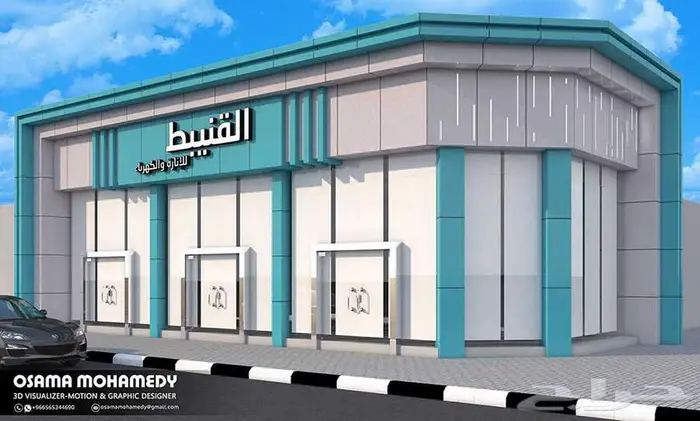 تصميم واجهات خارجية - تصميم ديكور - مصمم ثري دي 3