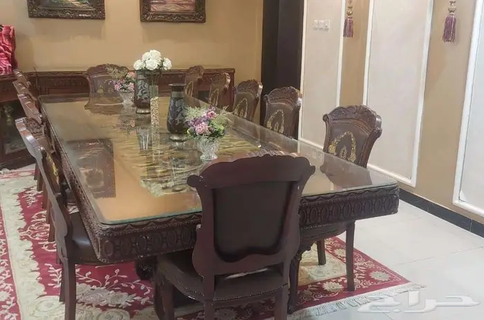 طاولة طعام 12 شخص 0