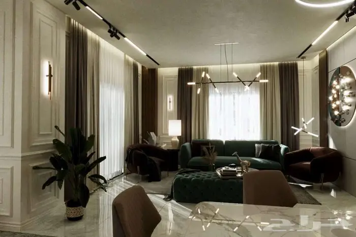 تصميم وتنفيذ ديكورات مكاتب محلات شقق فلل استراحات 6