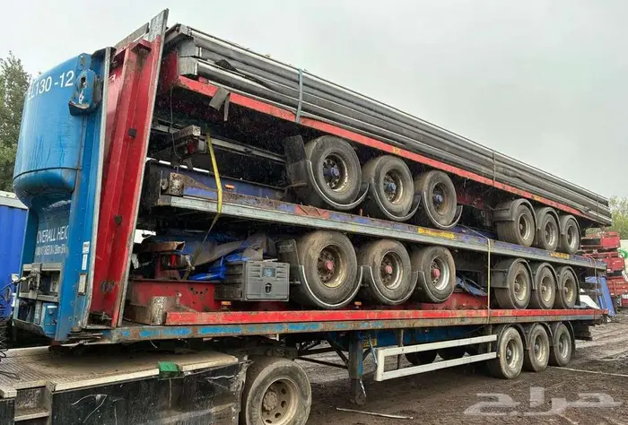 تيادر سطحة ستاير ثلاثة محاور BPW بي بي فرامل هوب بطاقة 6