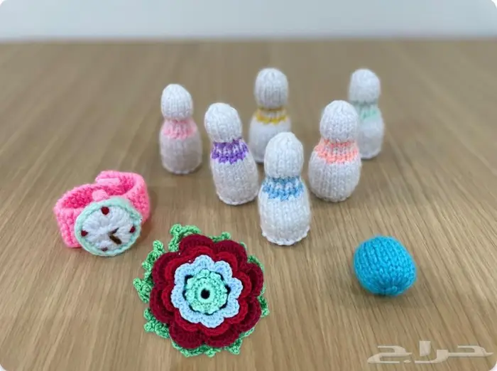 ألعاب صغيرة من الحياكة 0