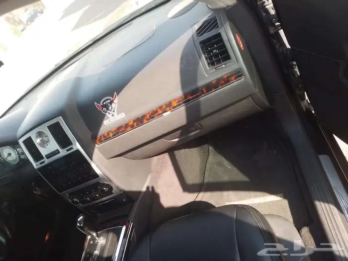 كرايسلر 2009 سي 300 أسود فل كامل 2