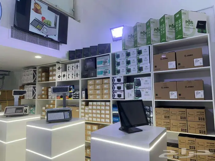 عروض اجهزة كاشير لمس مطعم تموينات كوفي بوفيه مغسلة مشغل 12