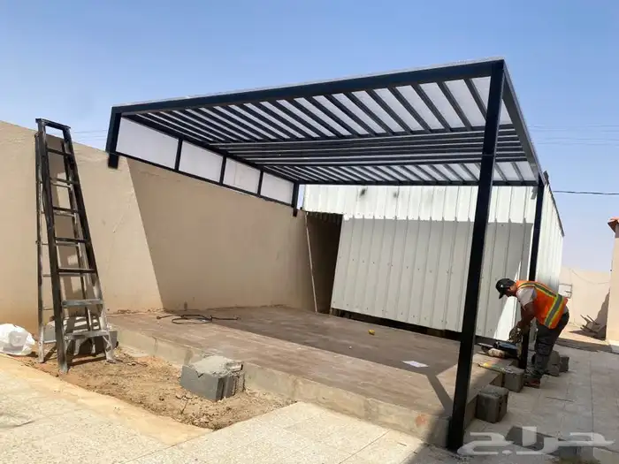 مظلات وسواتر سندويش بنل مظلات شنكو مستودعات مظلات خيزران 6