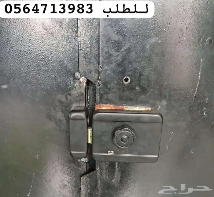 قفل باب حديد ذكي قفل ابواب خارجي قفل باب ضد المياه 4