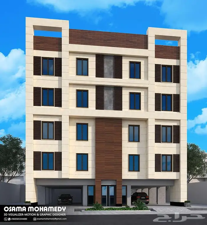 تصميم واجهات خارجية - تصميم ديكور - مصمم ثري دي 0