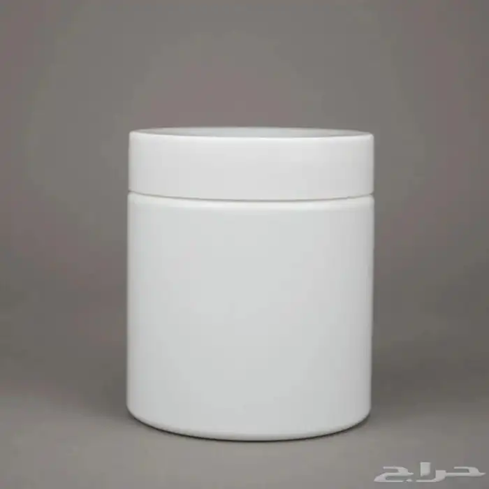 برطمان اسطواني ابيض كامل 2