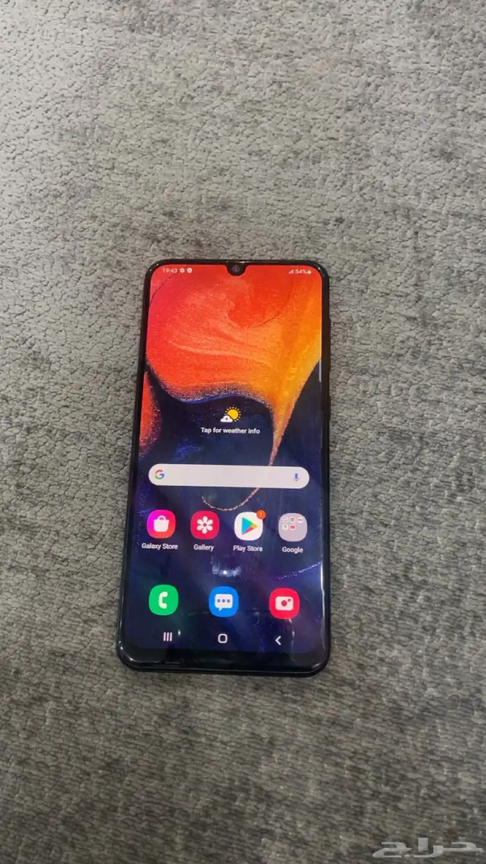 سامسونق A 50 نضيف ولا قد انفك ع السوم 1