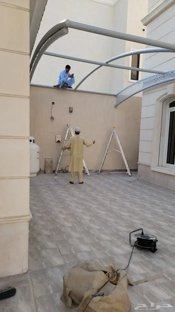 تركيب سواتر ومظلات 10