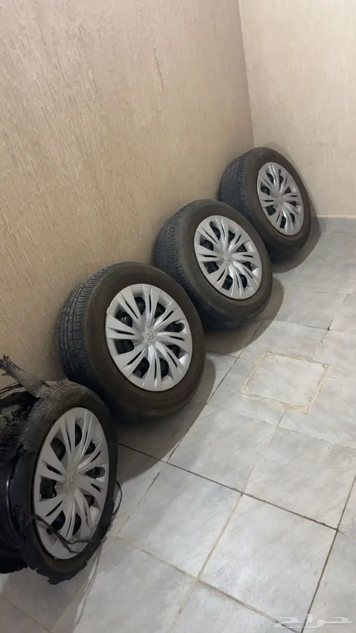 طقم كفرات وجنوط وطيس كامري 0