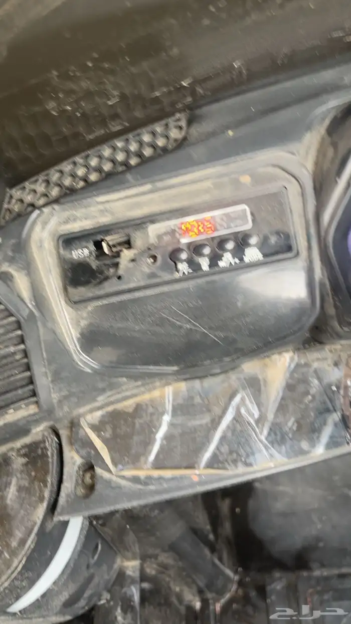 سياره اطفال صغيرة من عمر 3 إلى 12   مستعمله و على السوم 5