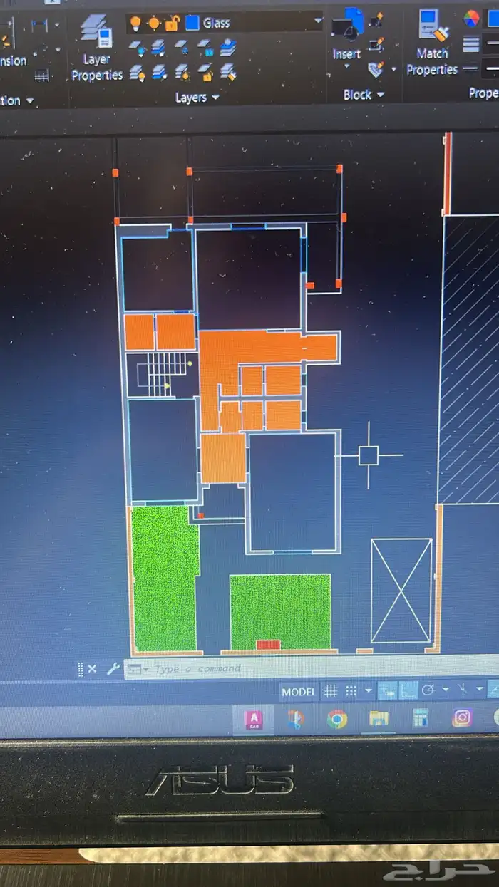 رفع مساحي as-built وكشف اعمدة 1