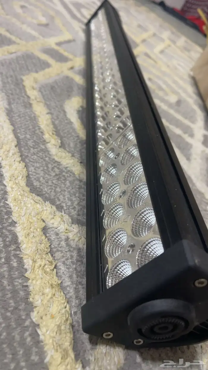 مصباح بار اضاءة 60 LED 80 سم -180 وات - اسود 0