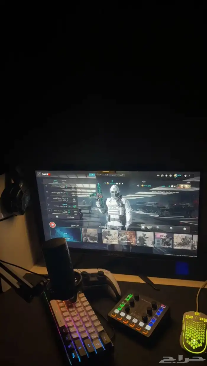 شاشه قيمنق 1