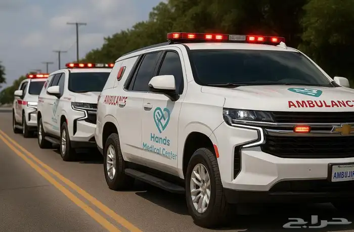 خدمة نقل إسعافي متاحة على مدار 24 ساعة 1