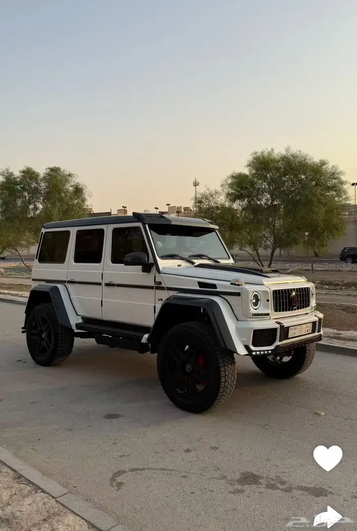 مرسيديس جي كلاس 4x4 13