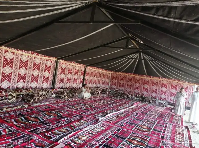 بيوت شعر اسود جميع المقاسات وتفصيل حسب الطلب بيت شعر اسود 6
