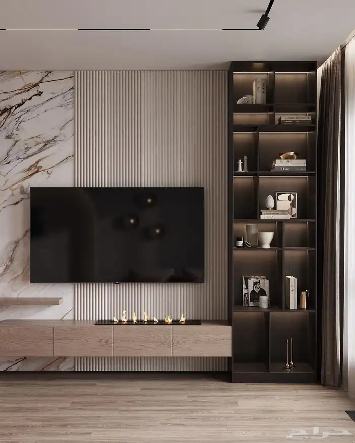 شي بورد بديل رخام باركيه مداخل غرف نوم 26