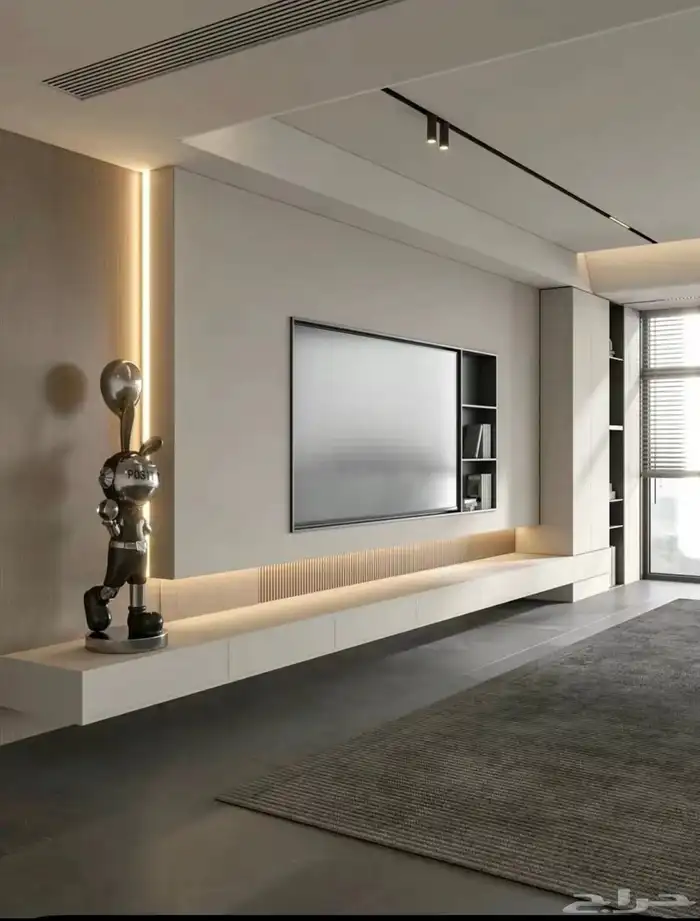 شي بورد بديل رخام باركيه مداخل غرف نوم 55