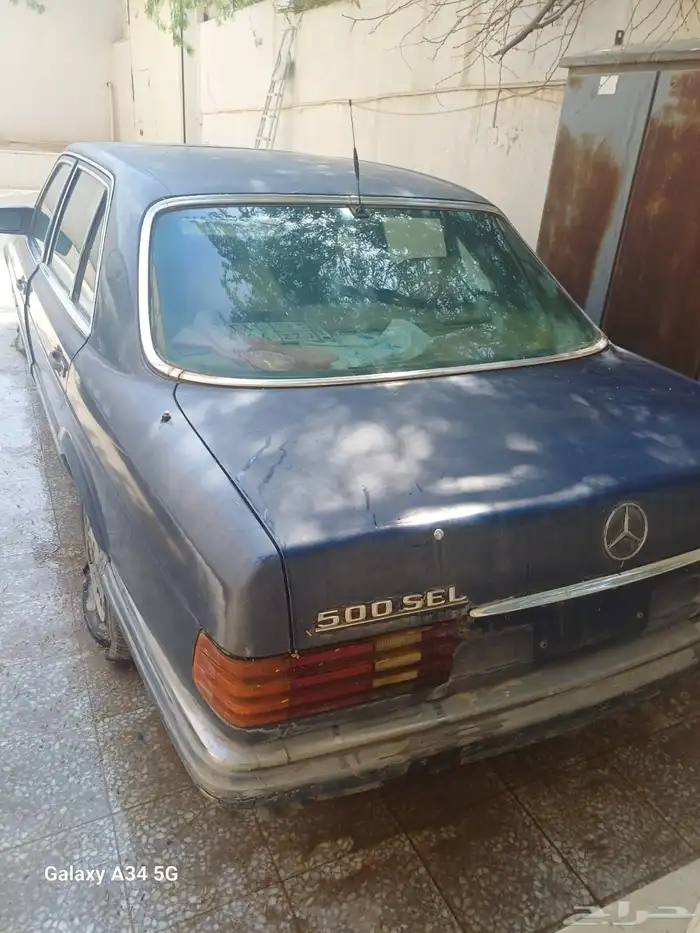 مورسدس بنز SEL500 موديل 84 م سقَط 8