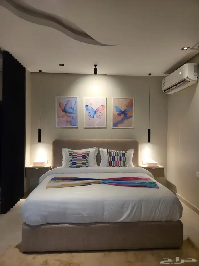 شقة مفروشة فاخرة للايجار الشهري بحي النهضة 7