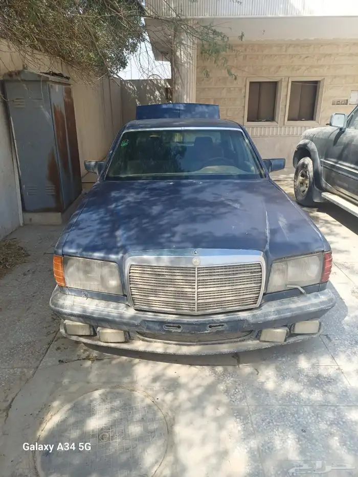 مورسدس بنز SEL500 موديل 84 م سقَط 5