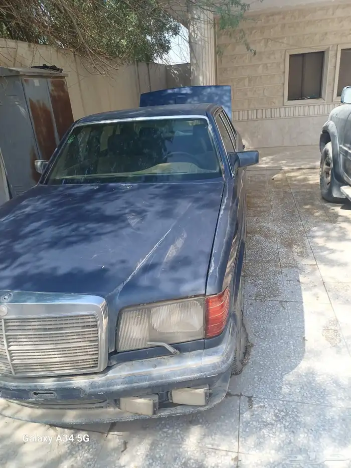 مورسدس بنز SEL500 موديل 84 م سقَط 7