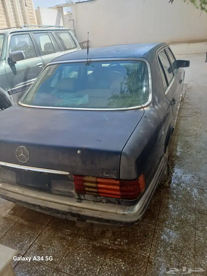 مورسدس بنز SEL500 موديل 84 م سقَط 6