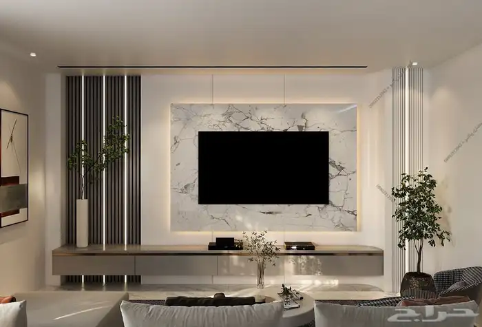 شي بورد بديل رخام باركيه مداخل غرف نوم 48