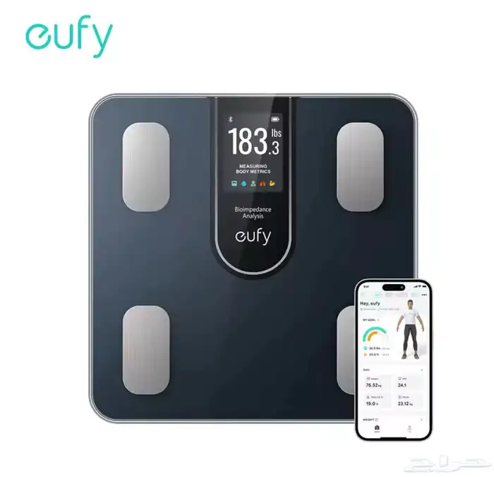 ميزان ذكي Eufy مع تحليل مكونات الجسم تقييمات المنتج عالية 0