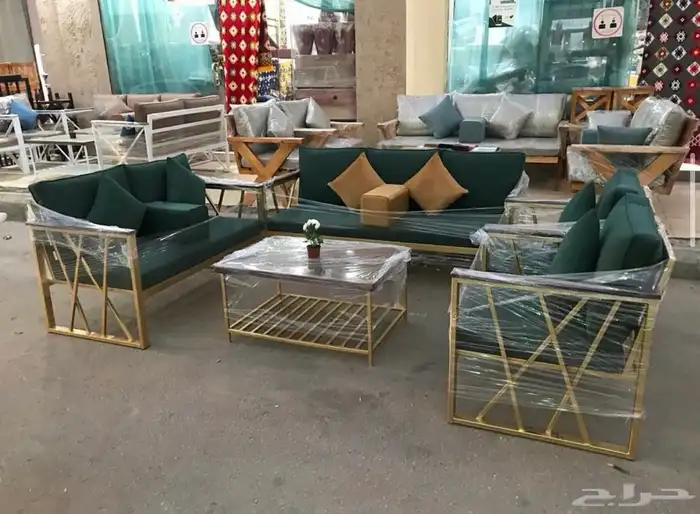 جلسات خارجية عروض يوم الوطني عرض خشب حدي درر جاهز تفصيل طقم 31