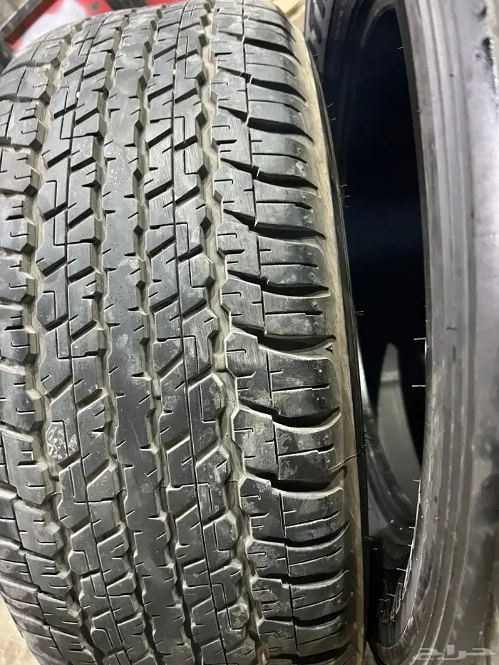 كفرات دنلوب وكاله جيب جكسار مقاس 285 60 18 26