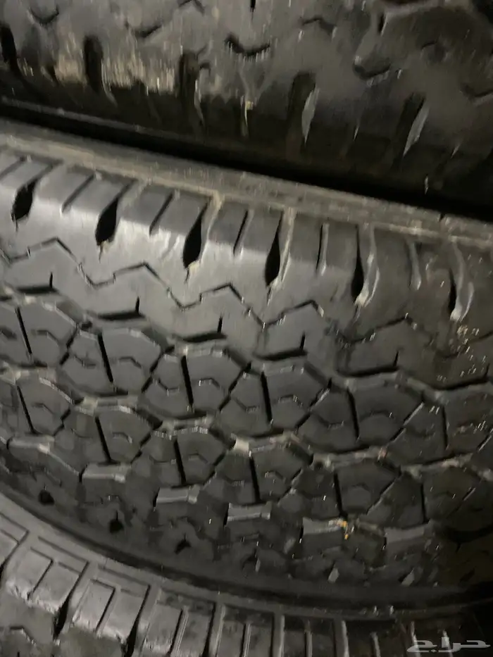 طقم كفرات195R15 برجستون اخو الجديد 1