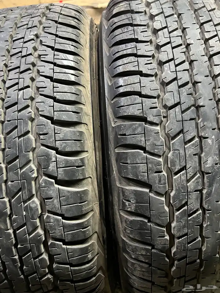 كفرات دنلوب وكاله جيب جكسار مقاس 285 60 18 5