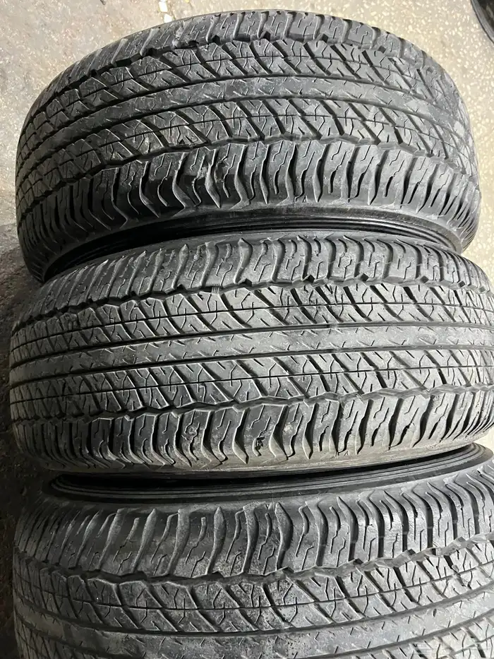 كفرات دنلوب وكاله برادو فرشنر مقاس17 5