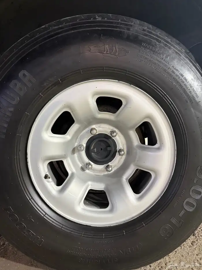 جنوط باترول عدد 4 حديد ونظيف مقاس 16 0