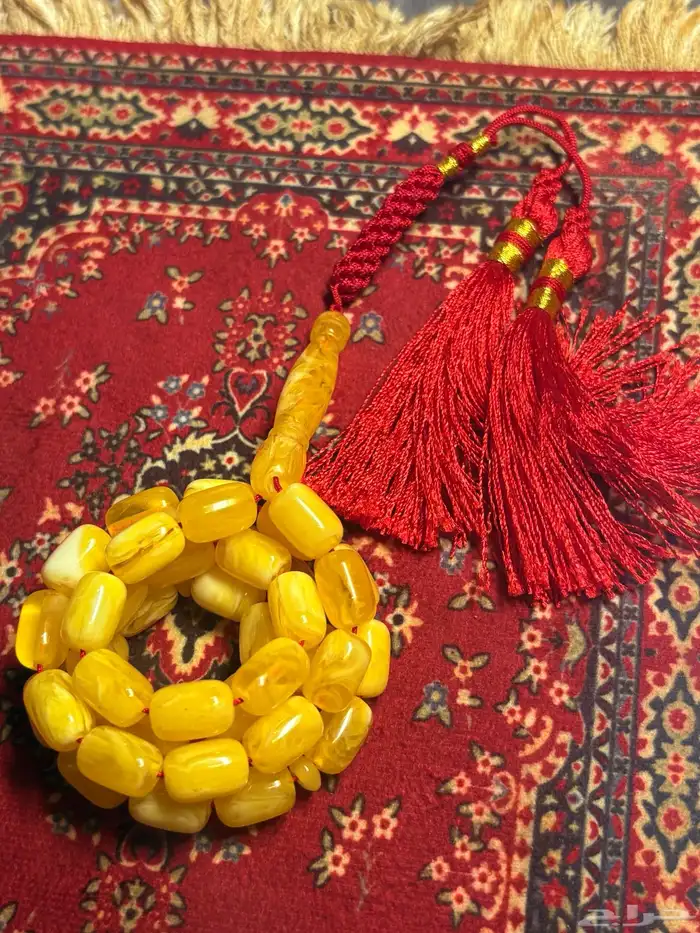 مسباح بكلايت شبيه الكهرمان 0