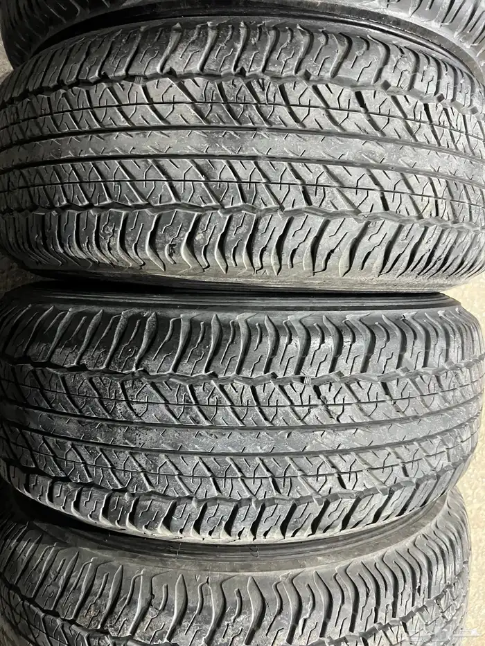 كفرات دنلوب وكاله برادو فرشنر مقاس17 0