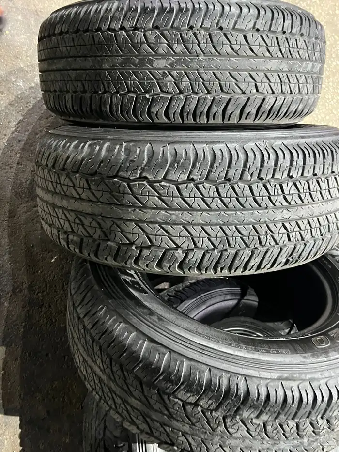 كفرات دنلوب وكاله برادو فرشنر مقاس17 10