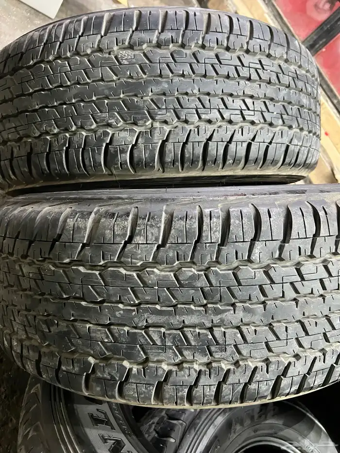 كفرات دنلوب وكاله جيب جكسار مقاس 285 60 18 25