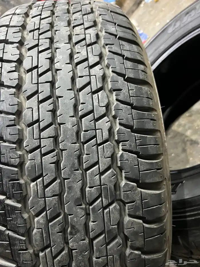 كفرات دنلوب وكاله جيب جكسار مقاس 285 60 18 27