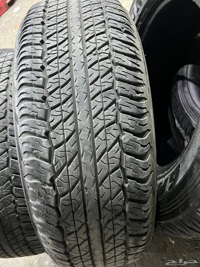 كفرات دنلوب وكاله برادو فرشنر مقاس17 11