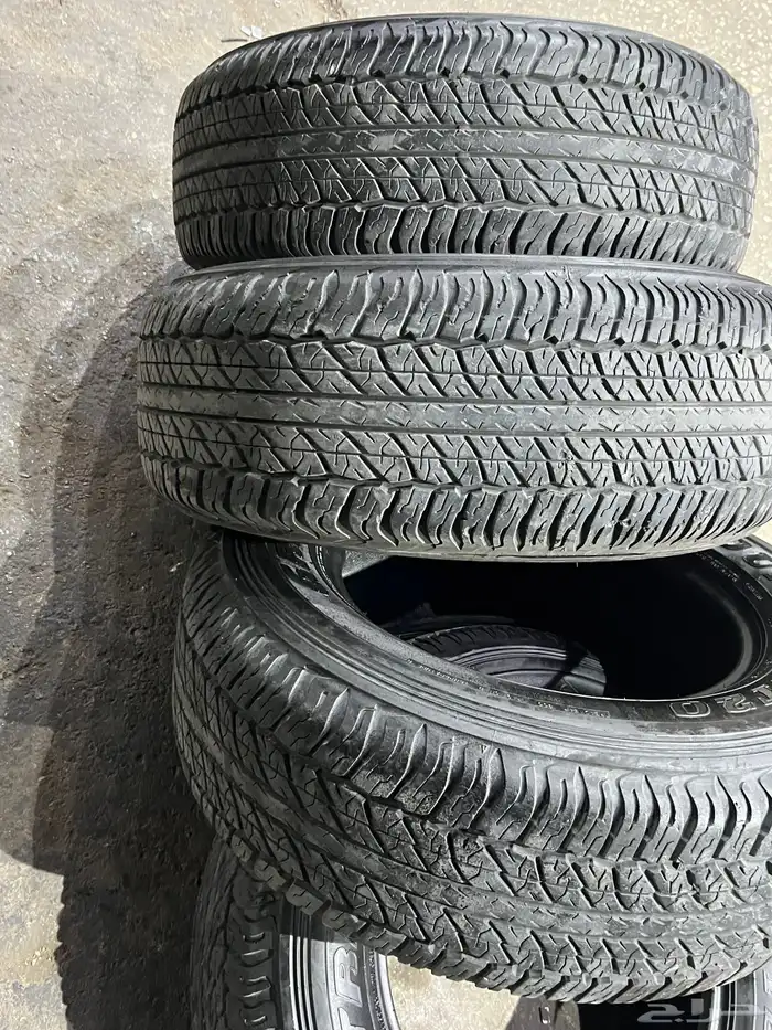 كفرات دنلوب وكاله برادو فرشنر مقاس17 13