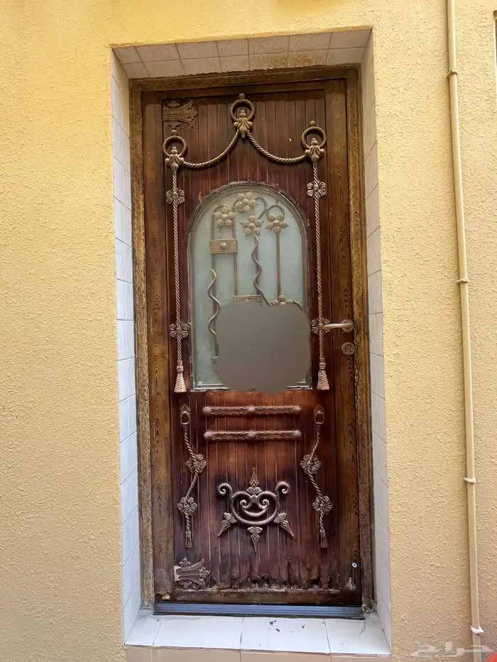 باب حديد مشغول مستعمل 1