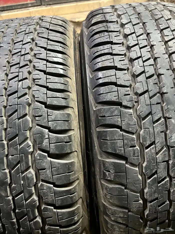 كفرات دنلوب وكاله جيب جكسار مقاس 285 60 18 2