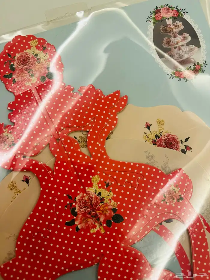 حامل كيك حامل كعك 3 طبقات متين جدا 2