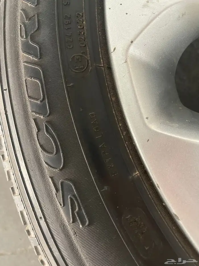 جنوط رانج روفر سبورت اصلية مقاس 20 مع الكفرات اخت الجديد 3