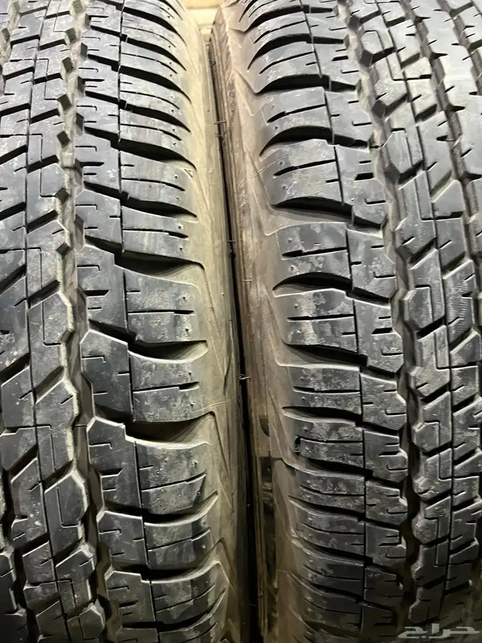 كفرات دنلوب وكاله جيب جكسار مقاس 285 60 18 4