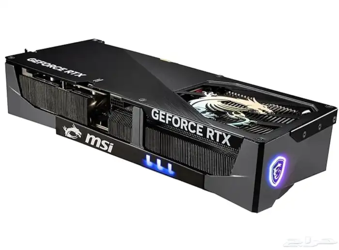 كرت شاشة Rtx 5090 تريو من ام اس آي 4