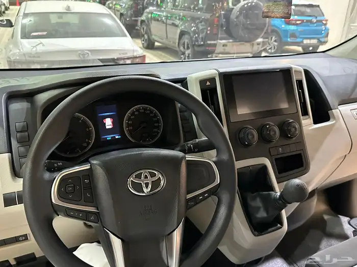 تويويا باص هايس بضاعه موديل 2026 سقف عالي اصفار سعودي 8